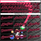Custom Black-Neon Pink Billiard Balls Performance Polo Shirt photo 4