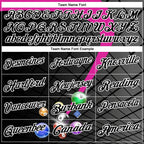Custom Black Deep Pink-White Billiard Balls Performance Polo Shirt photo 3