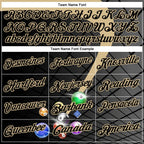 Custom Black-Vegas Gold Billiard Balls Performance Polo Shirt photo 3