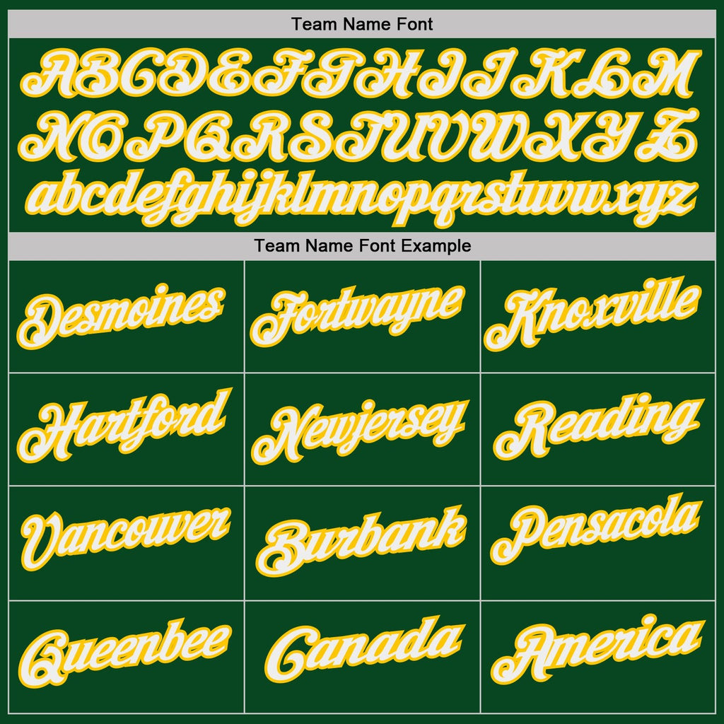 Custom Green White Gray-Yellow Lightning Geometric Performance Polo Shirt photo 4