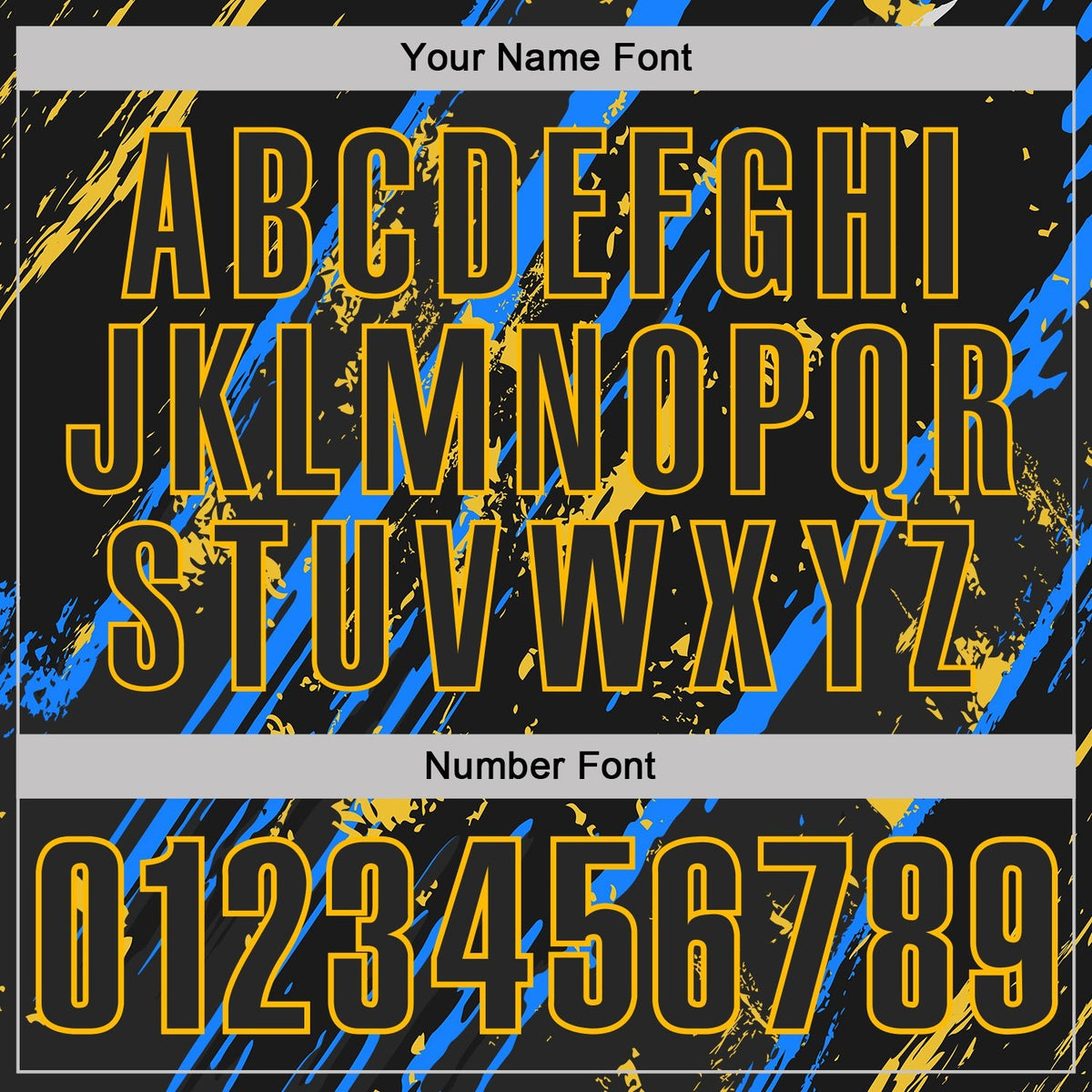 Custom Black Blue-Gold Esports Performance Polo Shirt photo 5