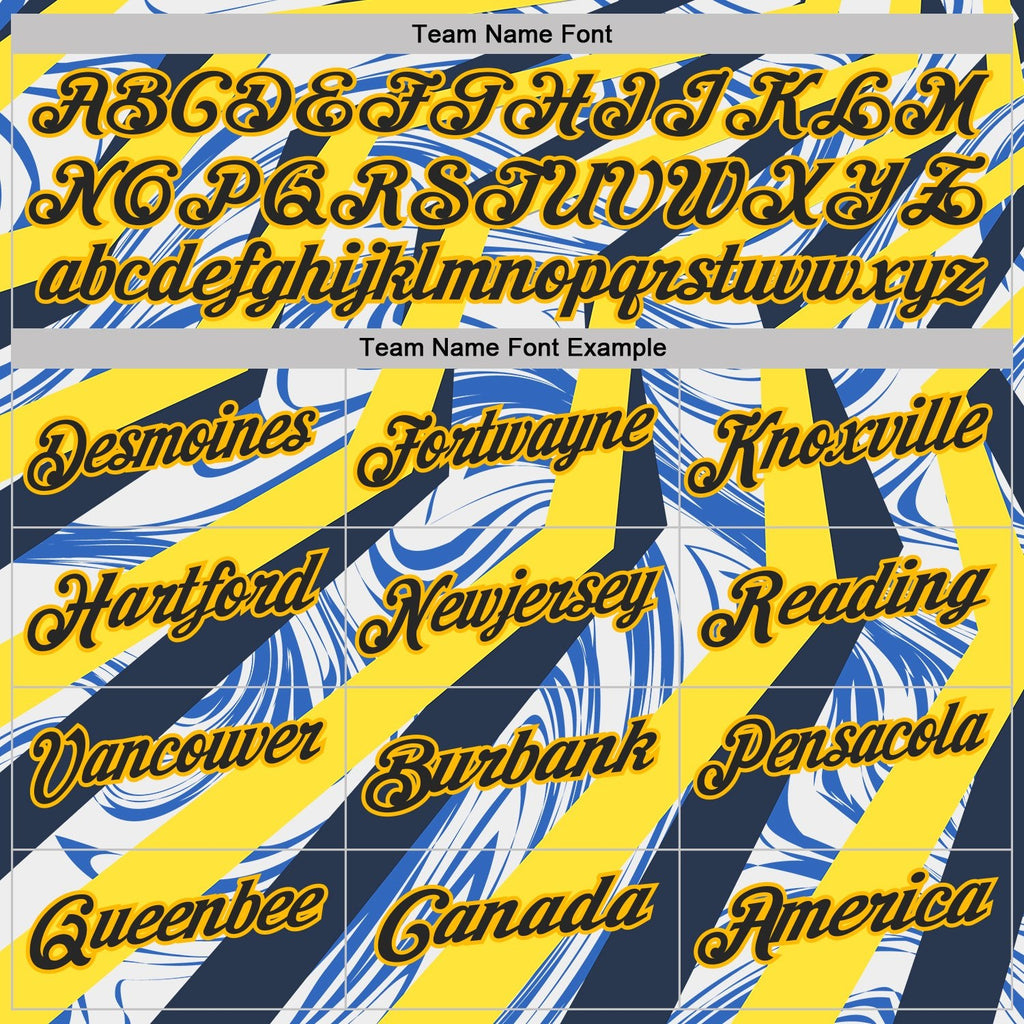 Custom White Black Blue-Gold Esports Performance Polo Shirt photo 2