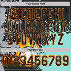 Custom Black Ice Blue-Bay Orange Flame Baseball Ball Splatter 3D Pattern Performance Polo Shirt photo 4
