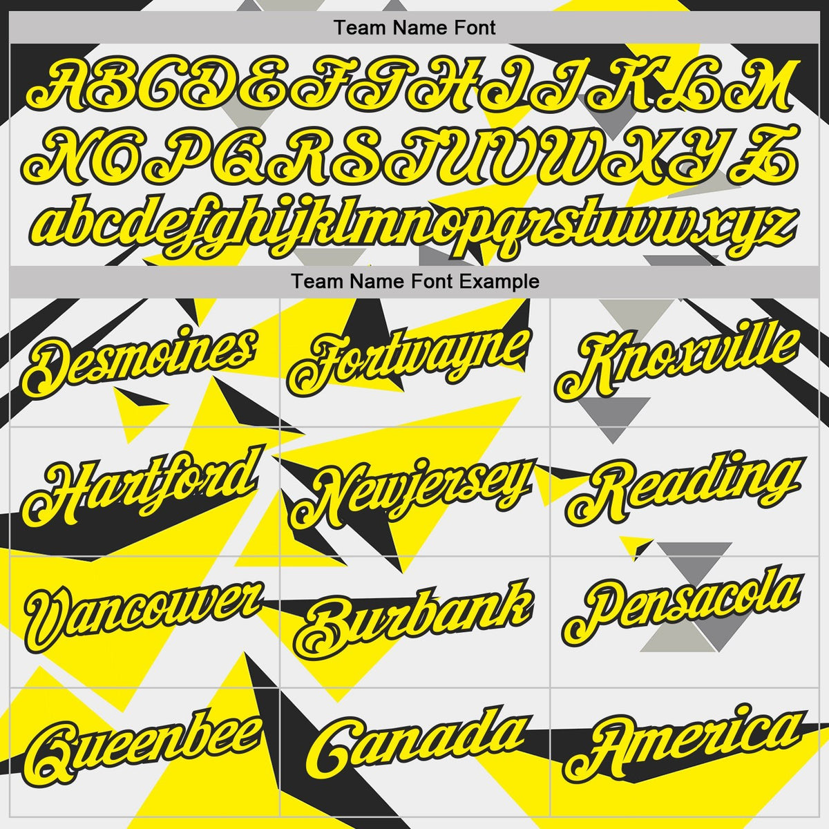 Custom White Light Yellow-Black Geometric Triangle Performance Polo Shirt photo 3