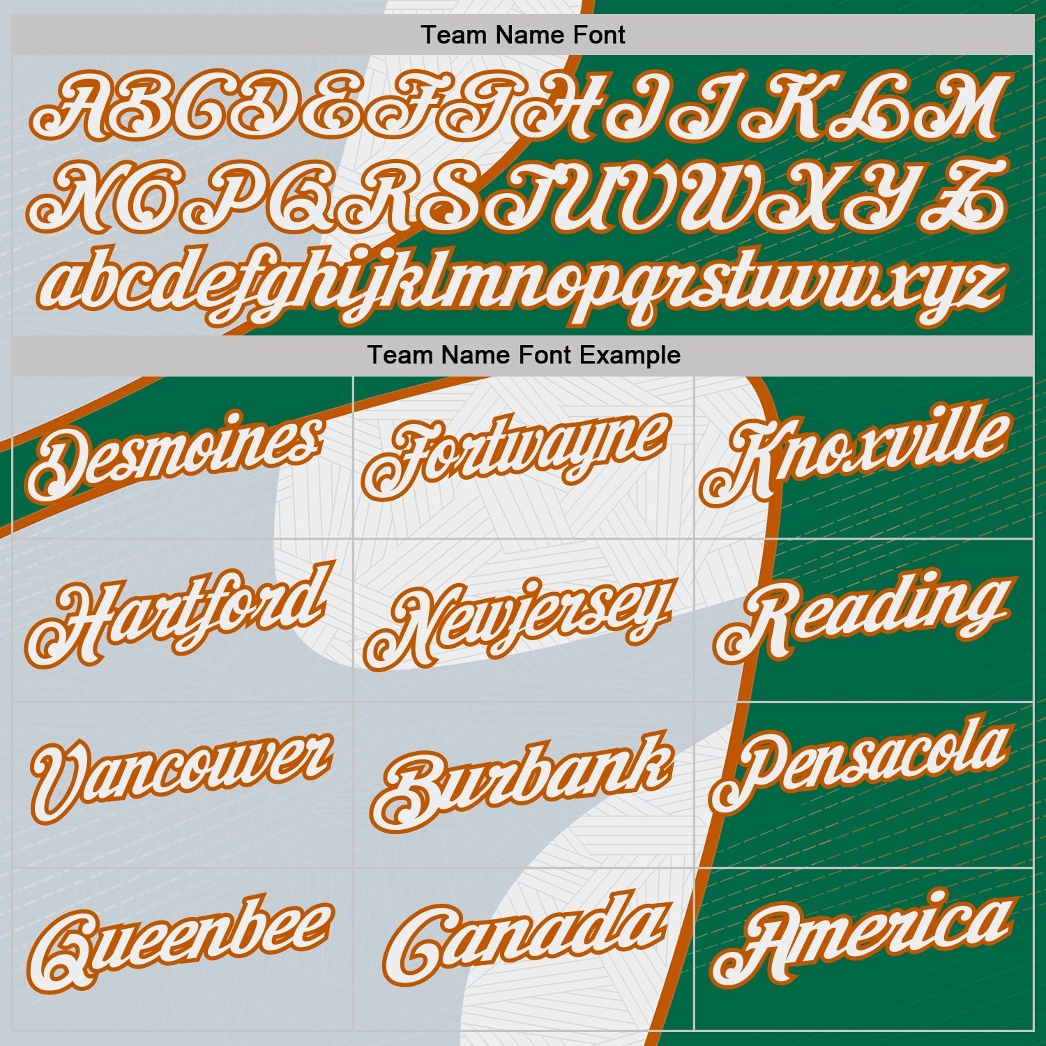Custom White Kelly Green-Texas Orange Geometric Curved Line Performance Polo Shirt photo 4