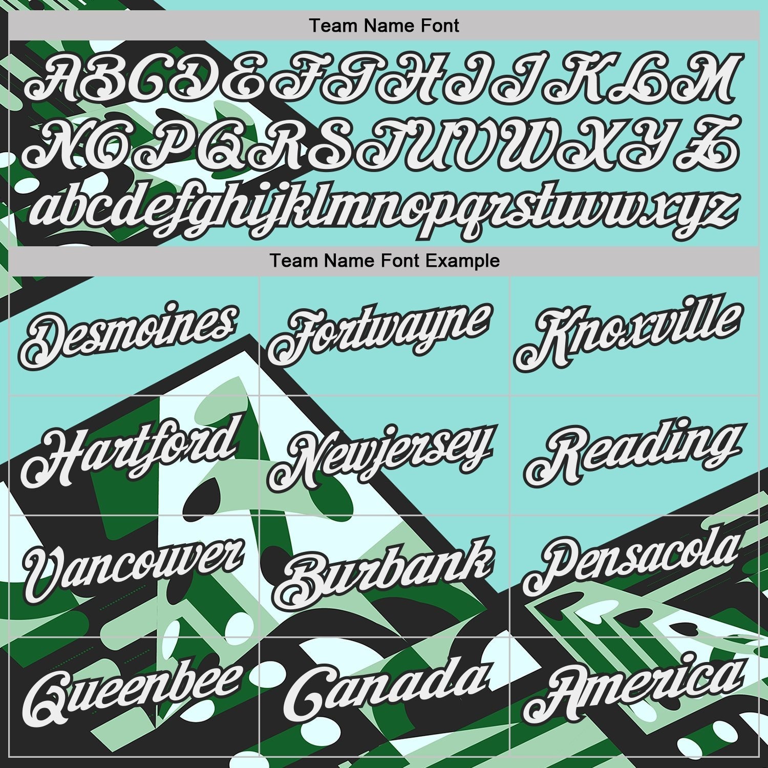 Custom Ice Blue White Green-Black Abstract Geometric Performance Polo Shirt photo 3