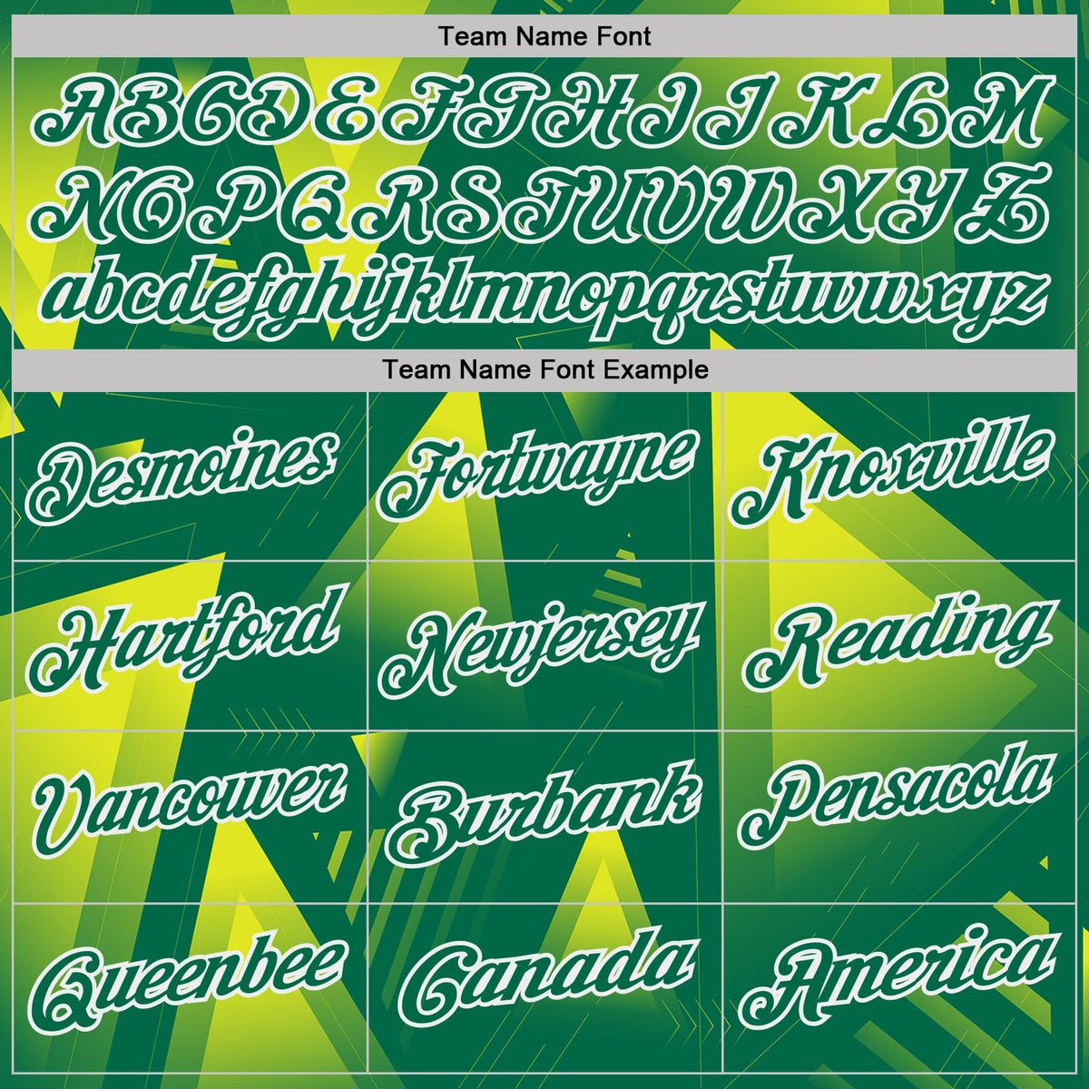 Custom Kelly Green Neon Yellow-White Gradient Geometric Performance Polo Shirt photo 4