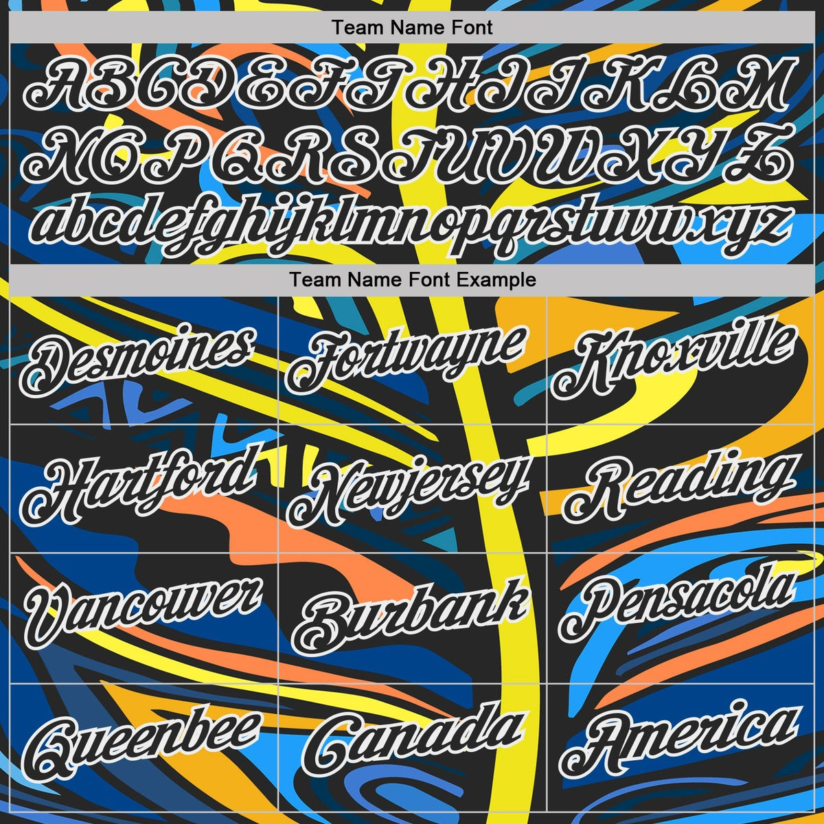 Custom Black Yellow Blue Orange-White Abstract Geometric Graffiti Performance Polo Shirt photo 3