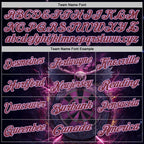 Custom Black Burgundy-Light Purple Darts Eagle Fire Dartboard Performance Polo Shirt photo 4