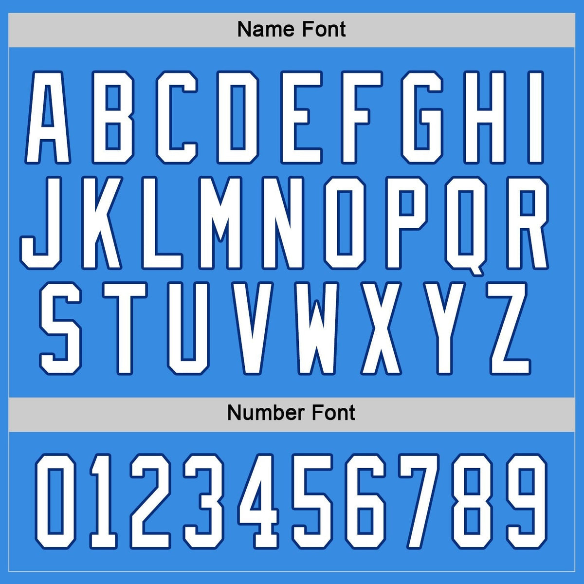 Custom Powder Blue White-Royal Hockey Jersey photo 2