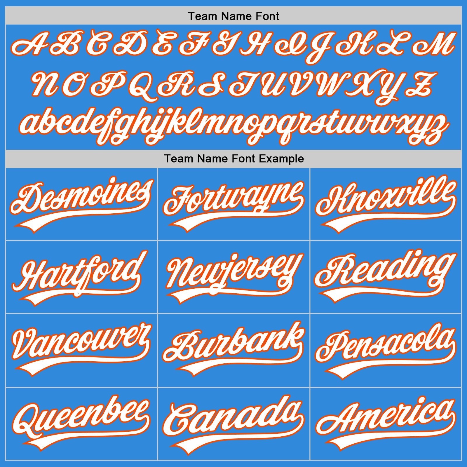 Custom Stitched Powder Blue White-Orange Baseball Pullover Sweatshirt Hoodie photo 3