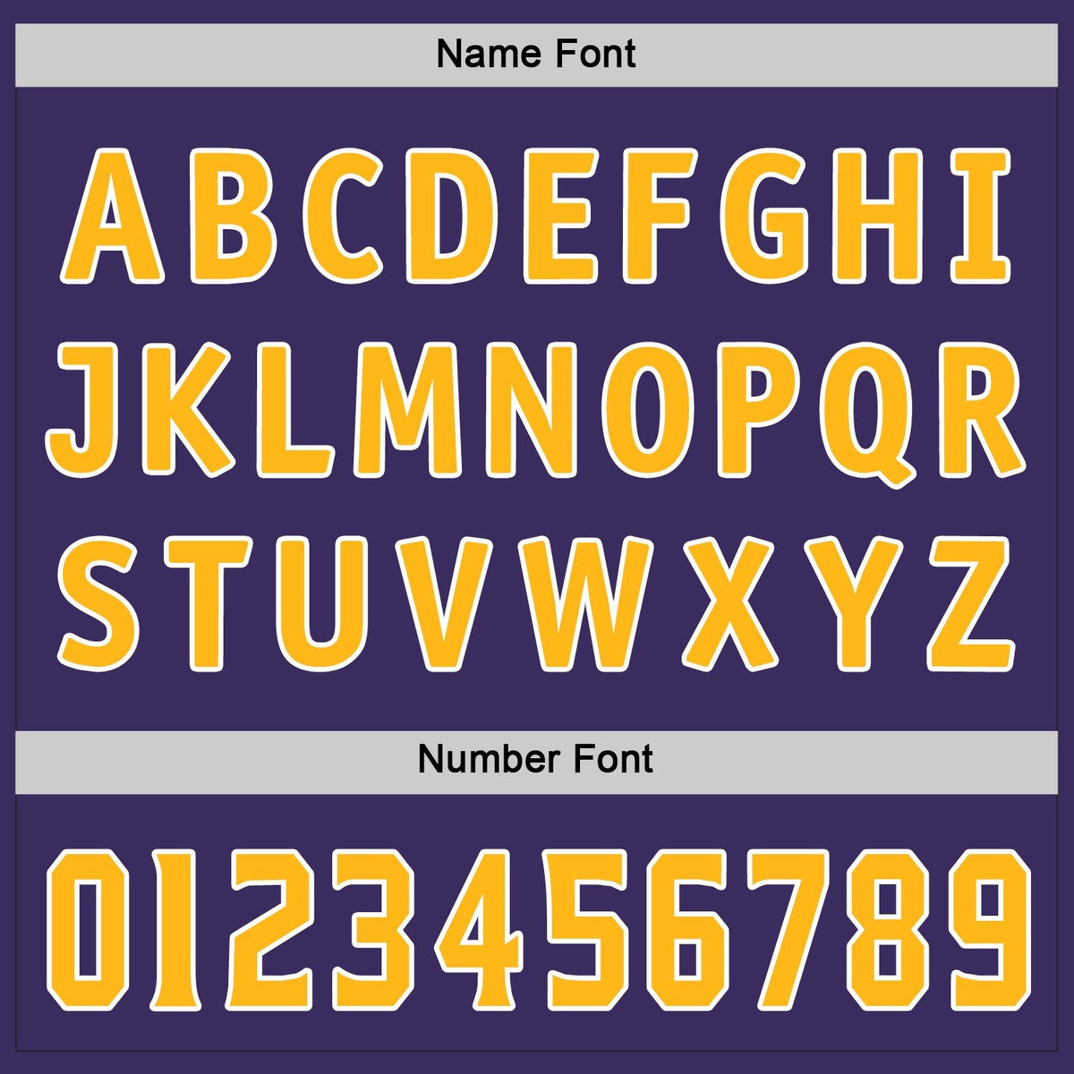 Custom Purple Gold-White Hockey Jersey photo 5