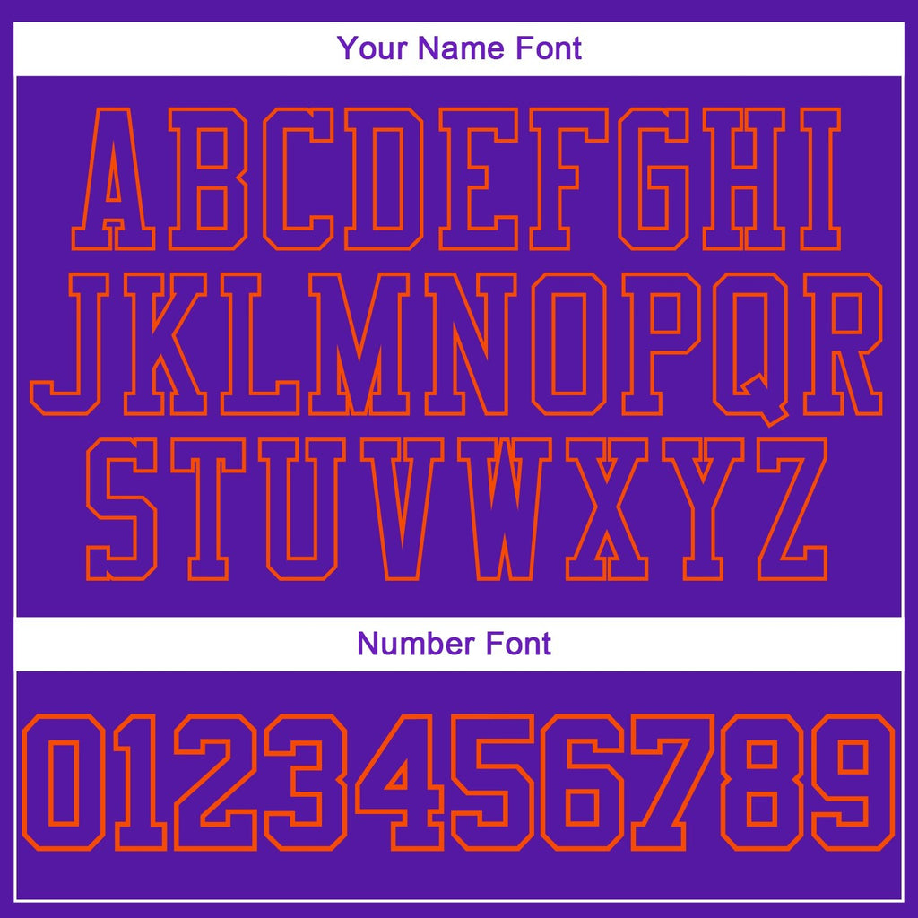 Custom Stitched Purple Purple-Orange 3D Pattern Design Sports Pullover Sweatshirt Hoodie photo 3