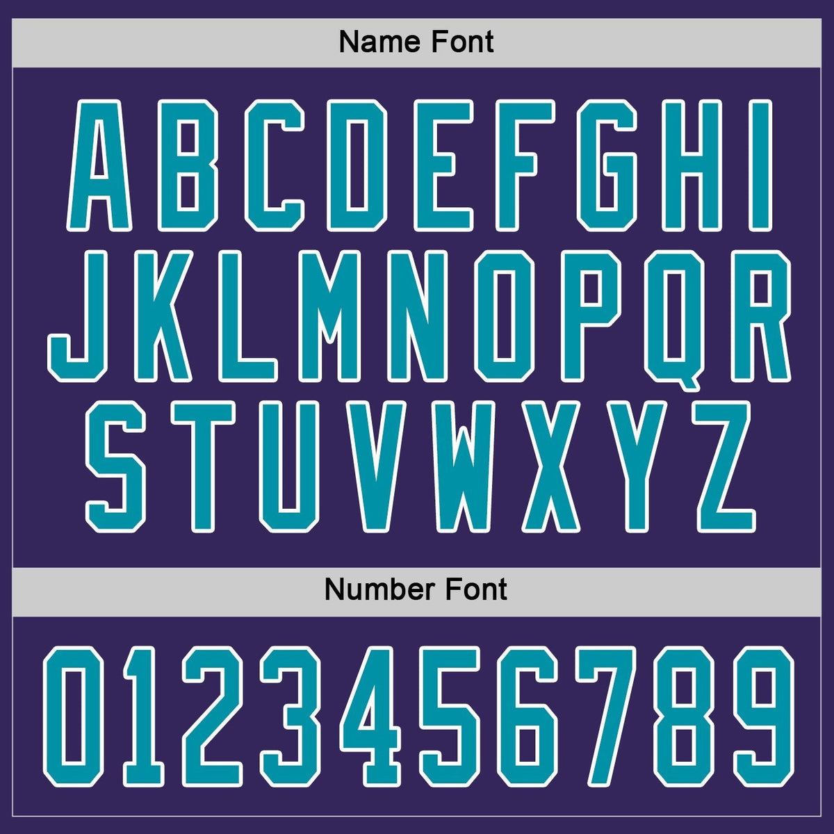 Custom Purple Teal-White Hockey Jersey photo 2