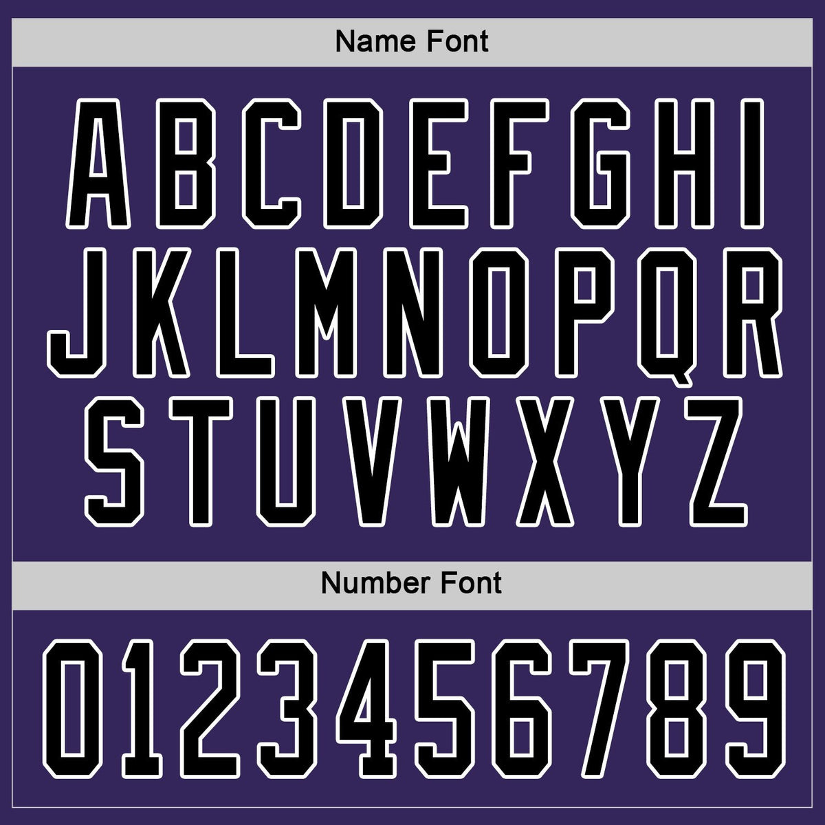 Custom Purple Black-White Hockey Jersey photo 3