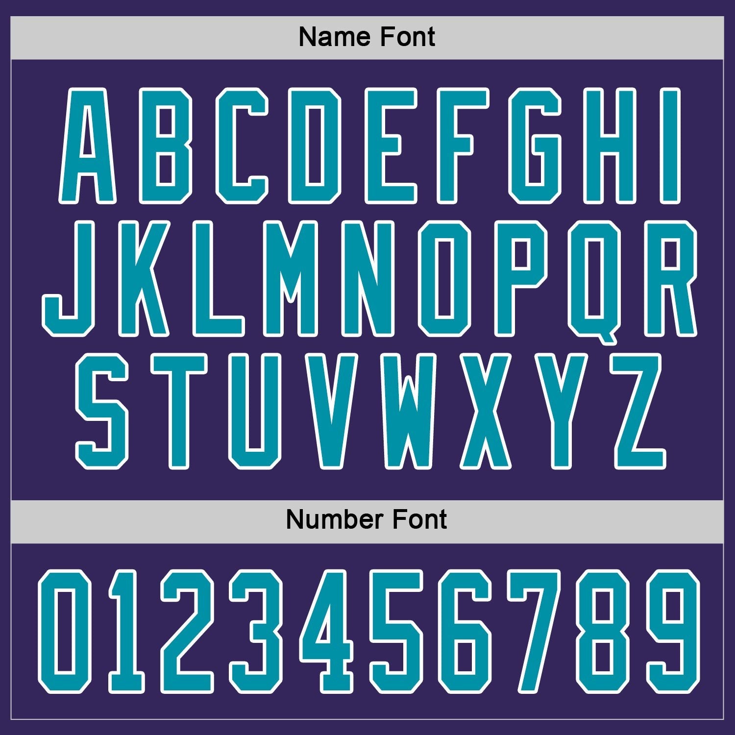Custom Purple Teal-White Hockey Jersey photo 3