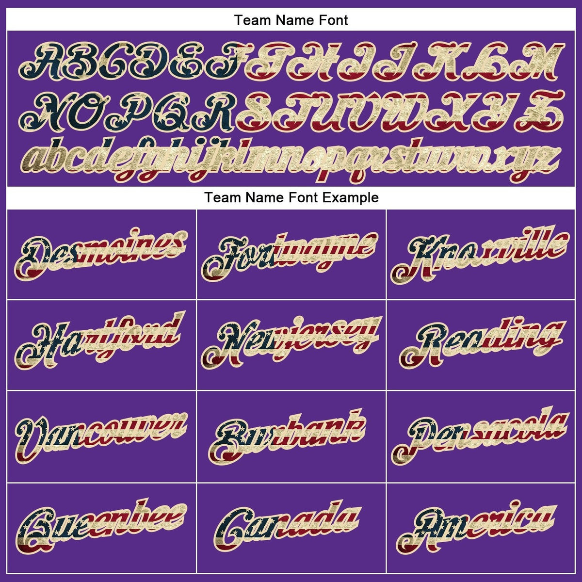 Custom Purple Vintage USA Flag-City Cream Performance T-Shirt photo 2