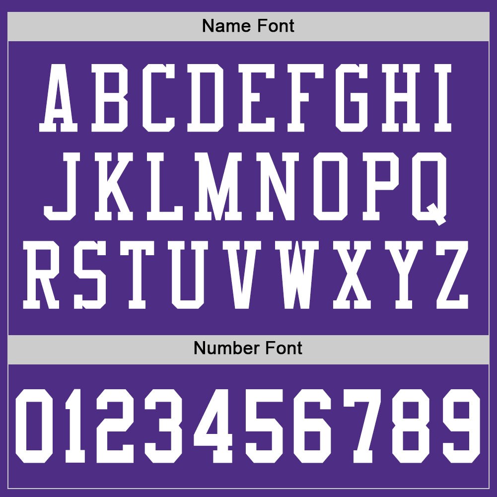 Custom Purple White Mesh Authentic Football Jersey photo 3