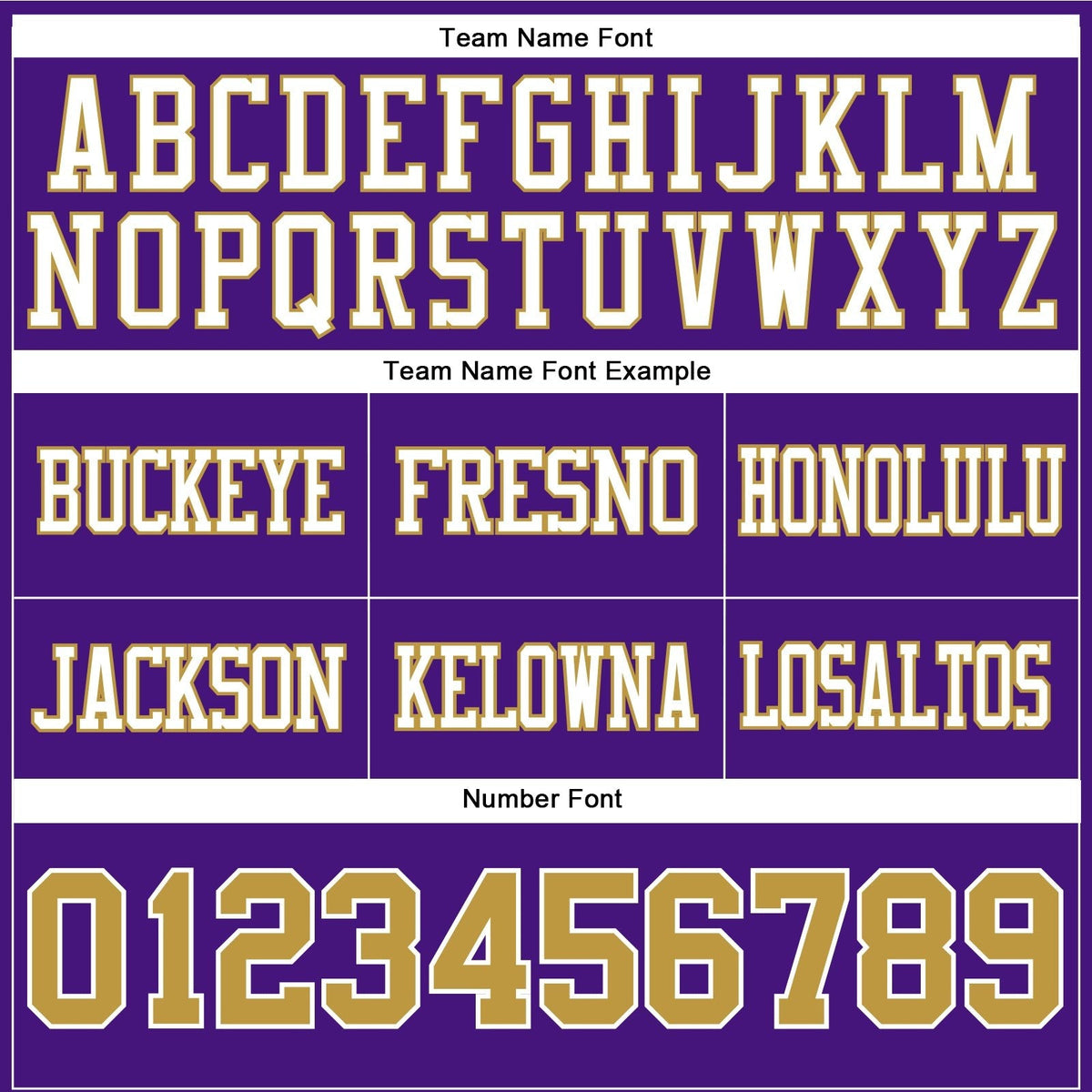 Custom Purple Old Gold-White Authentic Football Jersey photo 3