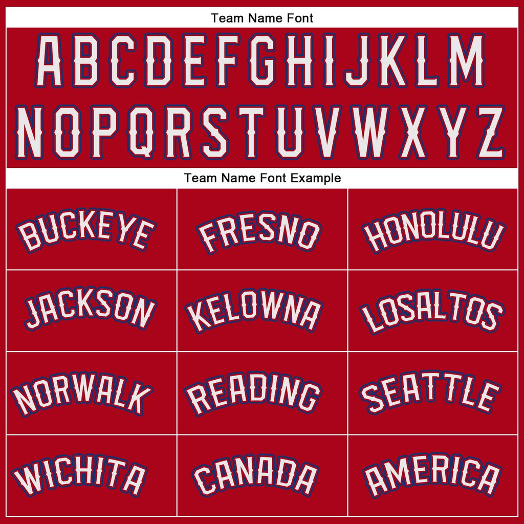 Custom Red White-Royal Performance T-Shirt photo 3
