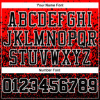 Custom Red Black-White Round Neck Sublimation Basketball Uniform Jersey photo 3
