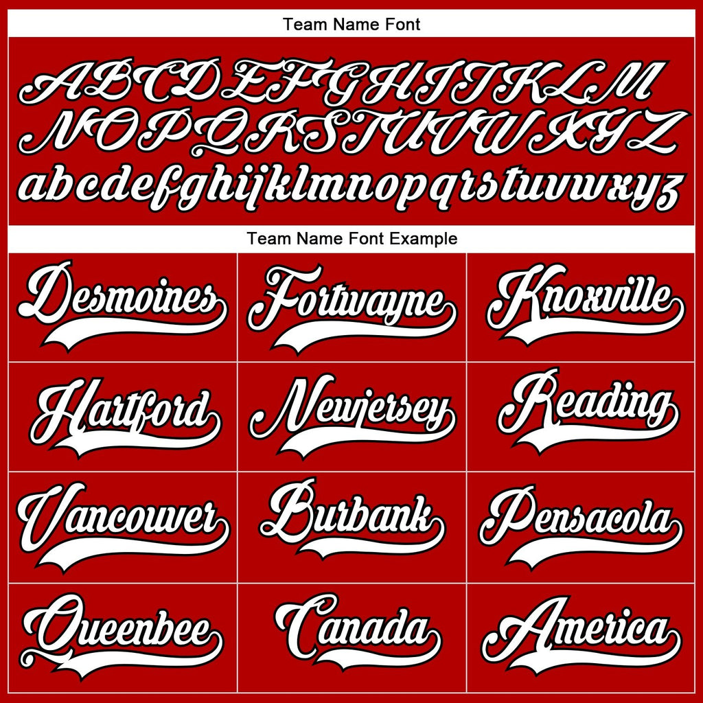 Custom Red White-Black Hockey Lace Neck Jersey photo 3