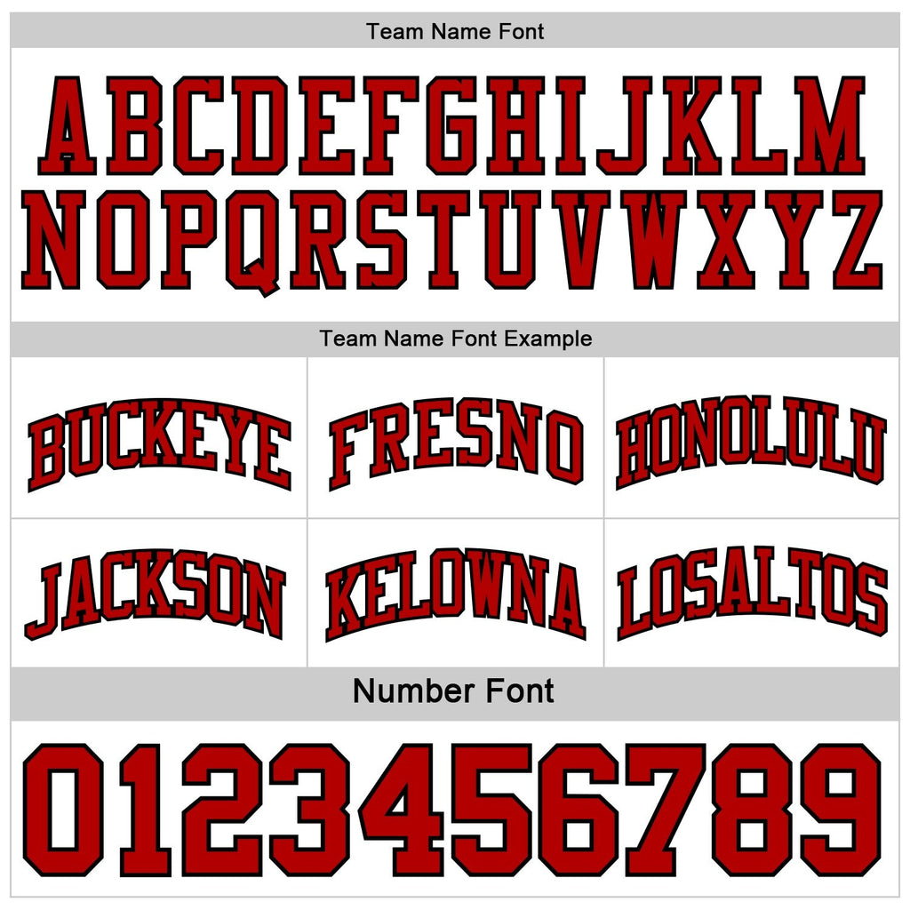 Custom Reversible Black Red-White Double Side Sublimation Basketball Set Jersey photo 7
