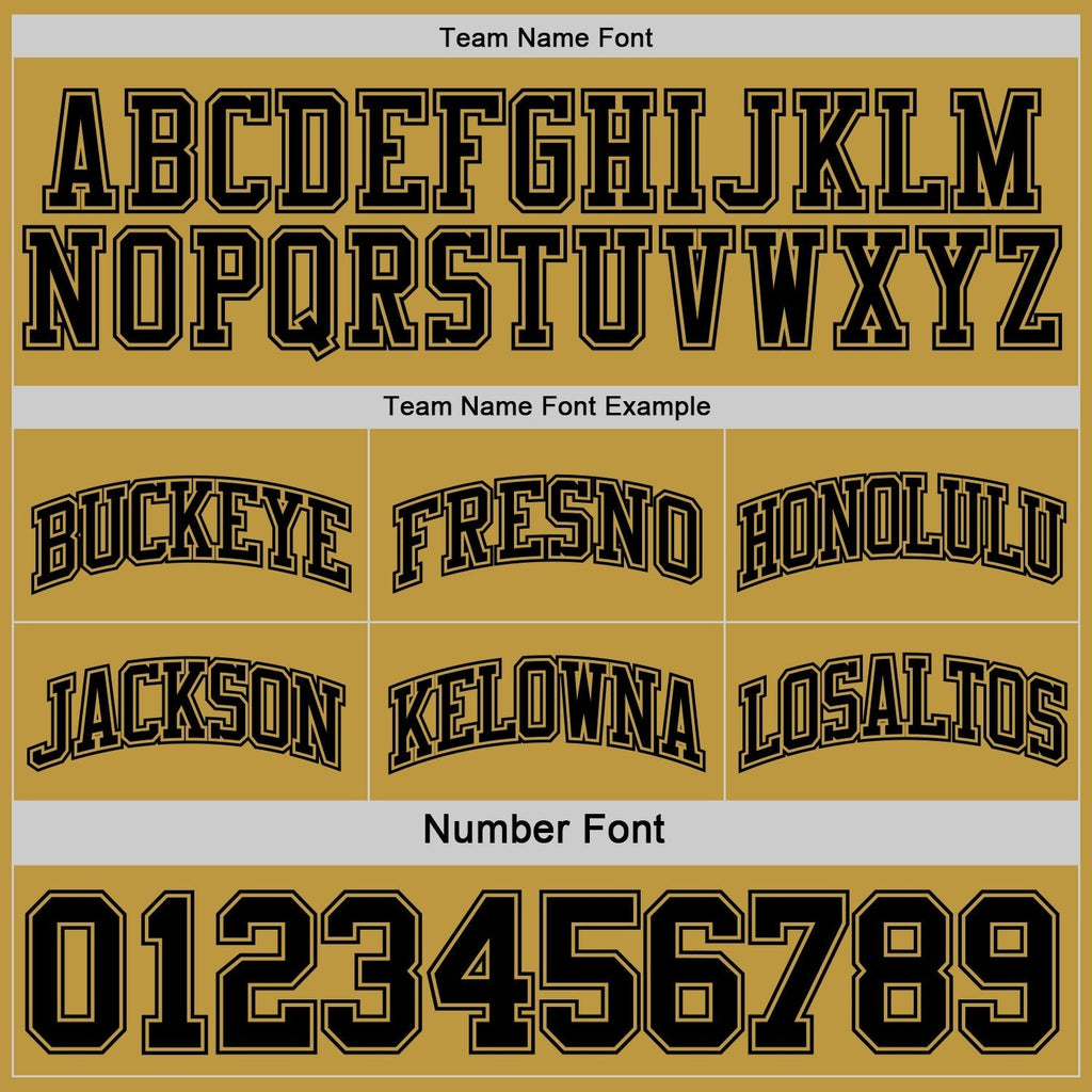 Custom Reversible Black Old Gold Double Side Sublimation Basketball Set Jersey photo 6