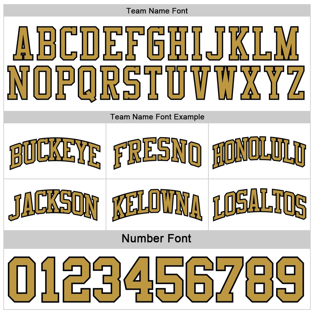 Custom Reversible Black Old Gold-White Double Side Sublimation Basketball Set Jersey photo 7