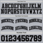 Custom Reversible Black Gray Double Side Sublimation Basketball Set Jersey photo 7