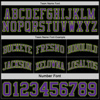 Custom Reversible Black Purple-Neon Green Double Side Sublimation Basketball Set Jersey photo 6