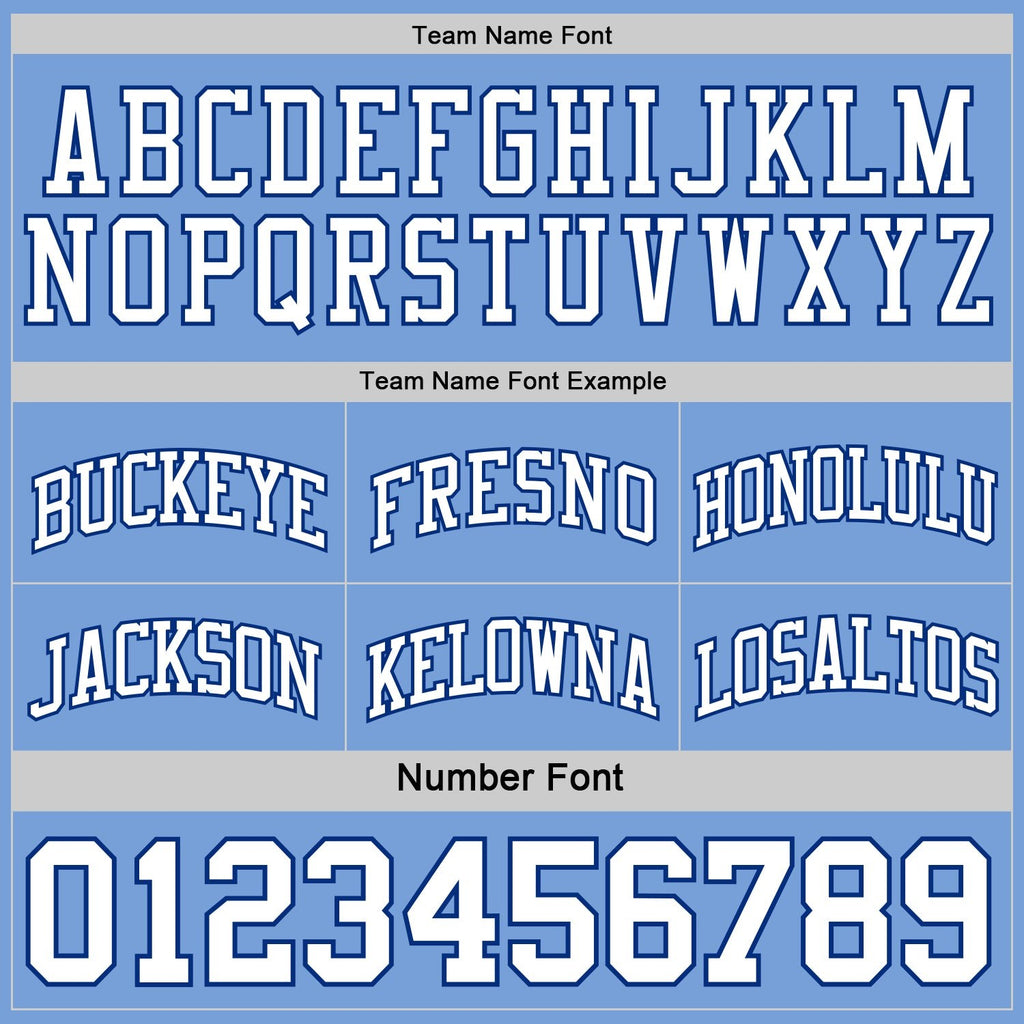 Custom Royal White-Light Blue Reversible Double Side Sublimation Basketball Set Jersey photo 7