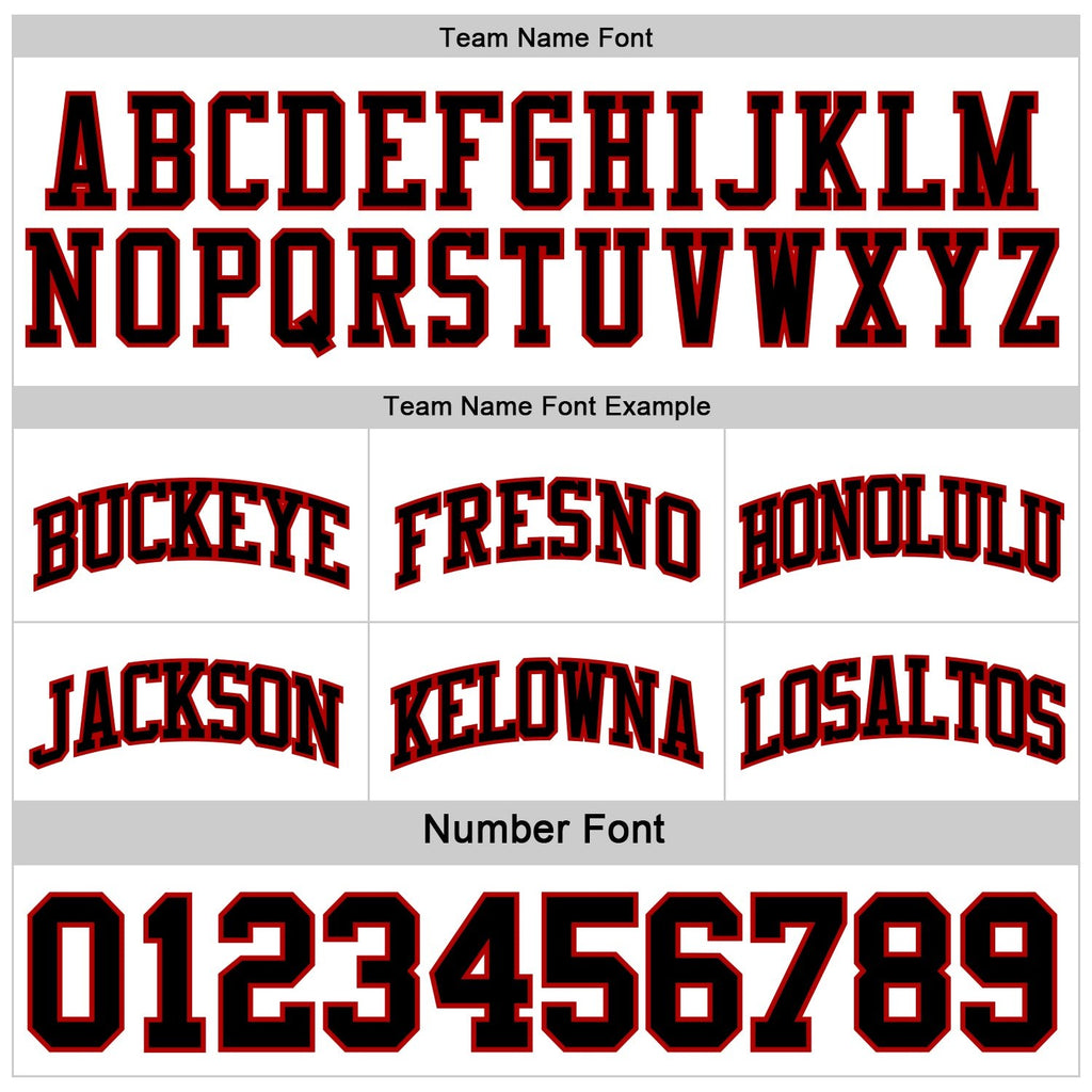 Custom Red Black-White Reversible Double Side Sublimation Basketball Set Jersey photo 7