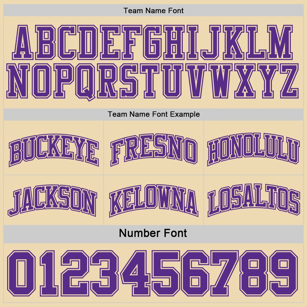 Custom Reversible Purple Cream Double Side Sublimation Basketball Set Jersey photo 7
