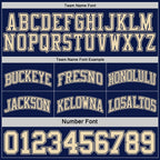 Custom Reversible Navy Cream Double Side Sublimation Basketball Set Jersey photo 6