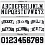 Custom Reversible Black White-Gray Double Side Sublimation Basketball Set Jersey photo 6