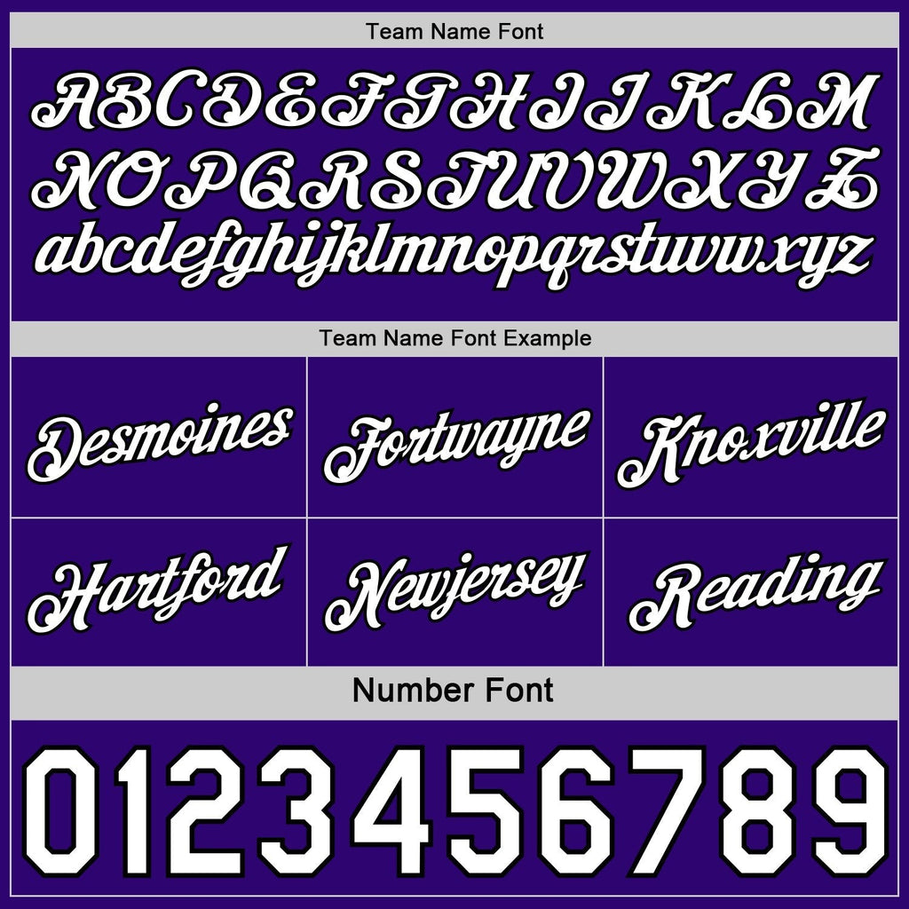 Custom Reversible Purple White-Black Double Side Star Sublimation Basketball Set Jersey photo 5