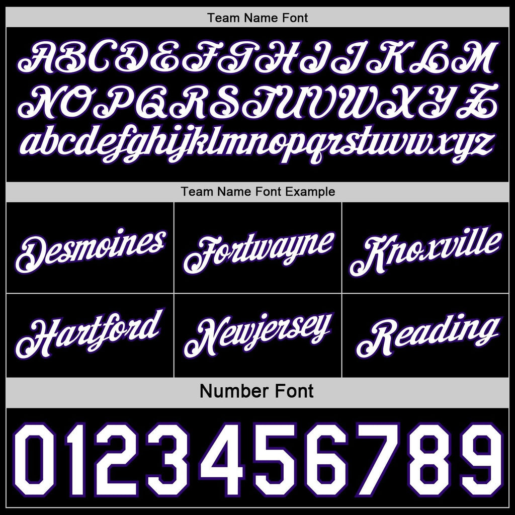 Custom Reversible Purple White-Black Double Side Star Sublimation Basketball Set Jersey photo 6