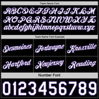 Custom Reversible Purple White-Black Double Side Star Sublimation Basketball Set Jersey photo 6