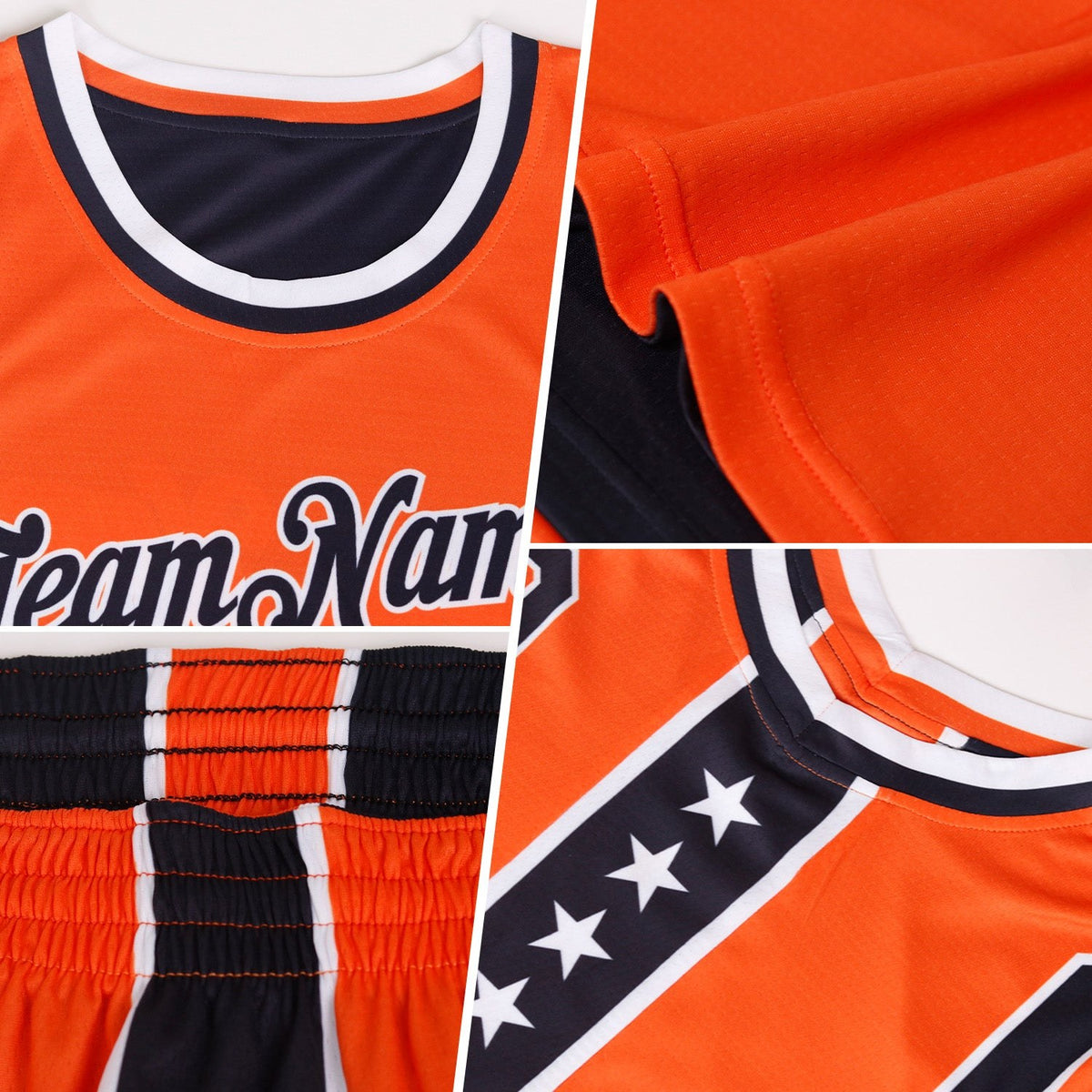 Custom Reversible Lakes Blue White Double Side Star Sublimation Basketball Set Jersey photo 3