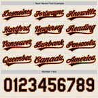 Custom Black-Orange Reversible Button-Down Baseball Jersey photo 5