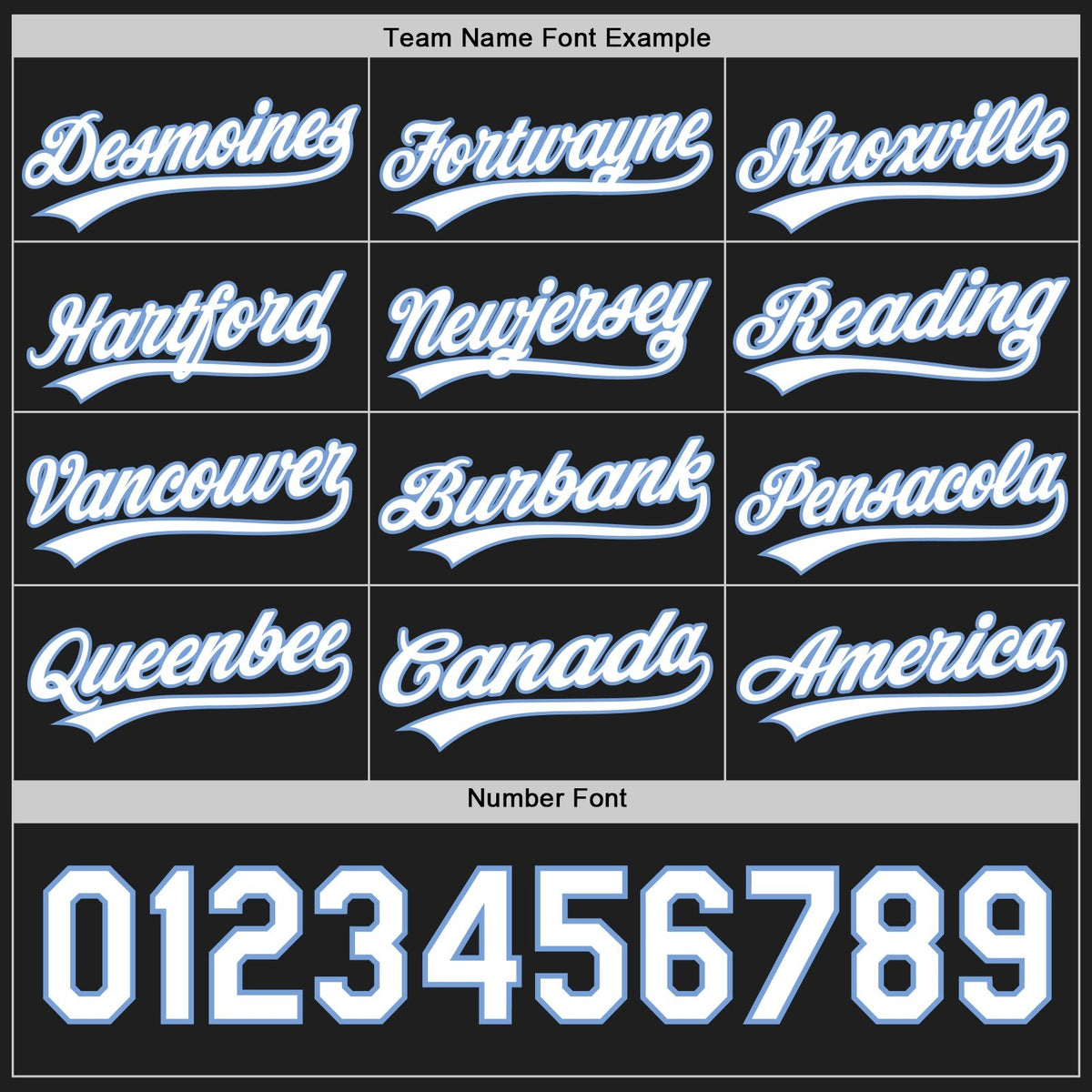 Custom Black White-Light Blue Reversible Button-Down Baseball Jersey photo 4