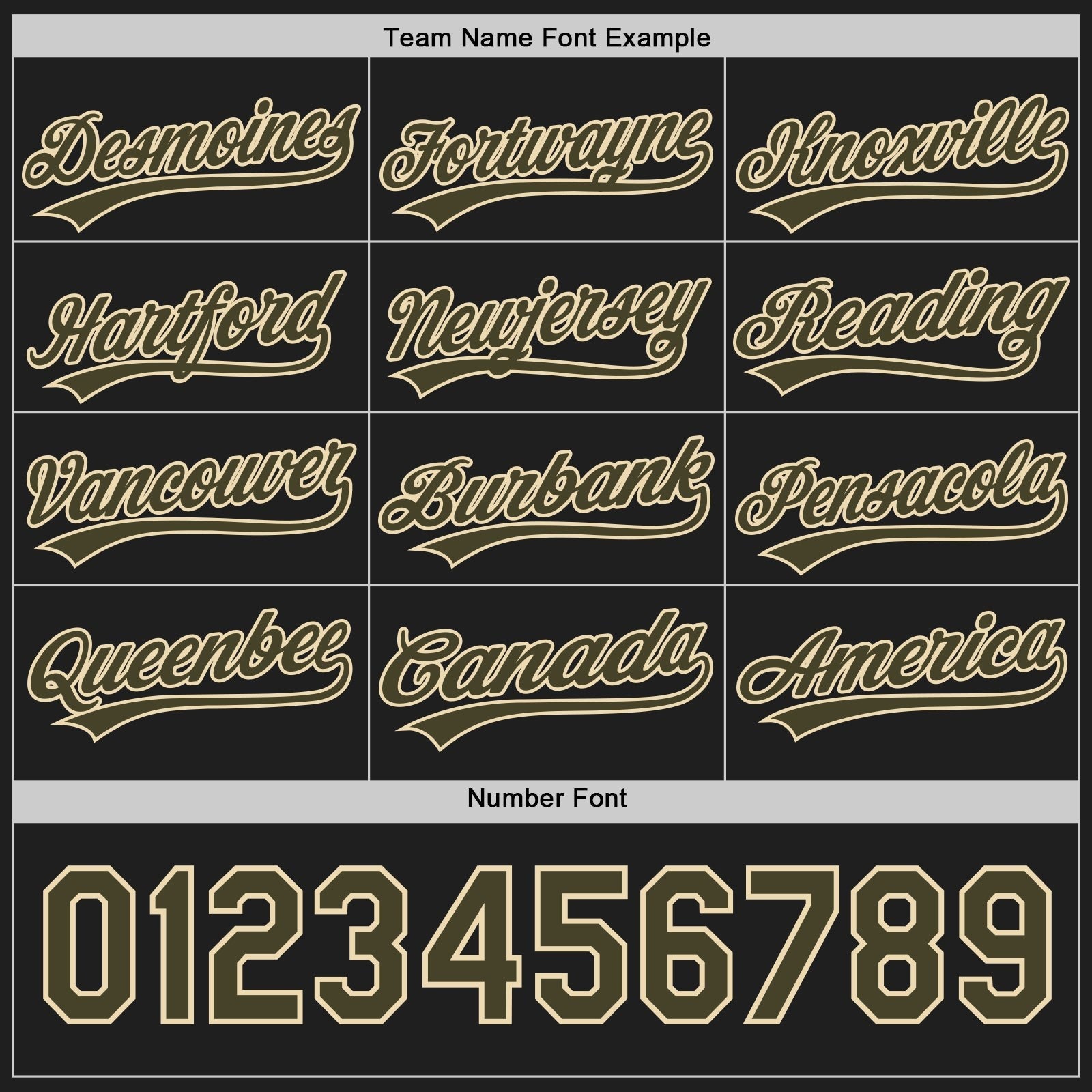 Custom Black Olive-Cream Reversible Button-Down Baseball Jersey photo 4