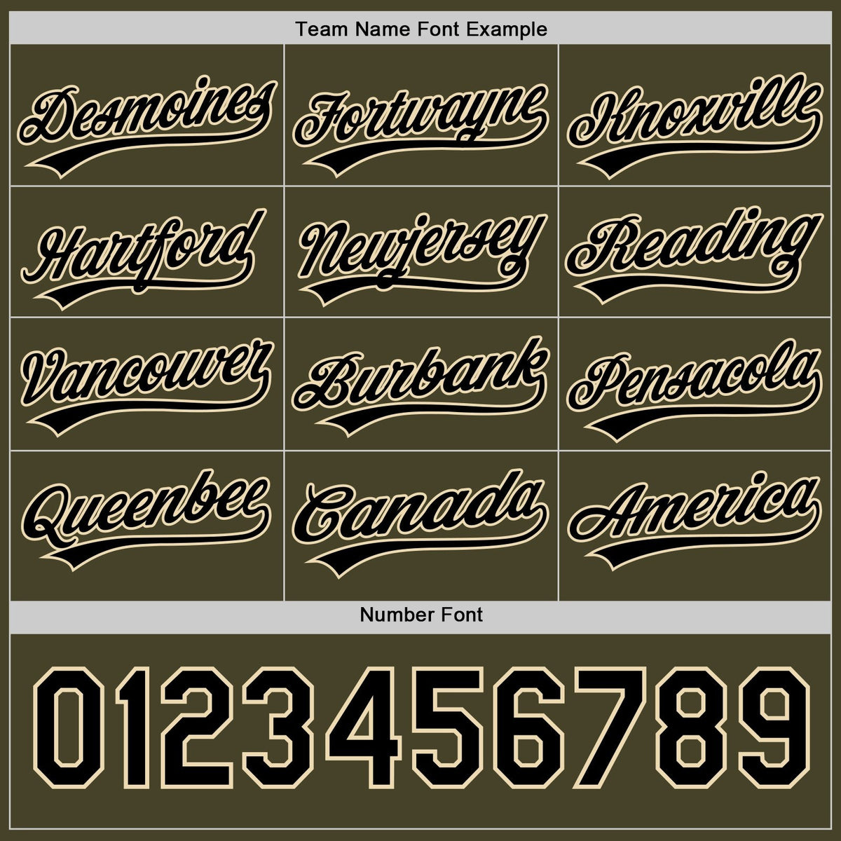 Custom Black Olive-Cream Reversible Button-Down Baseball Jersey photo 5