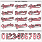 Custom Black Medium Pink-White Reversible Button-Down Baseball Jersey photo 5