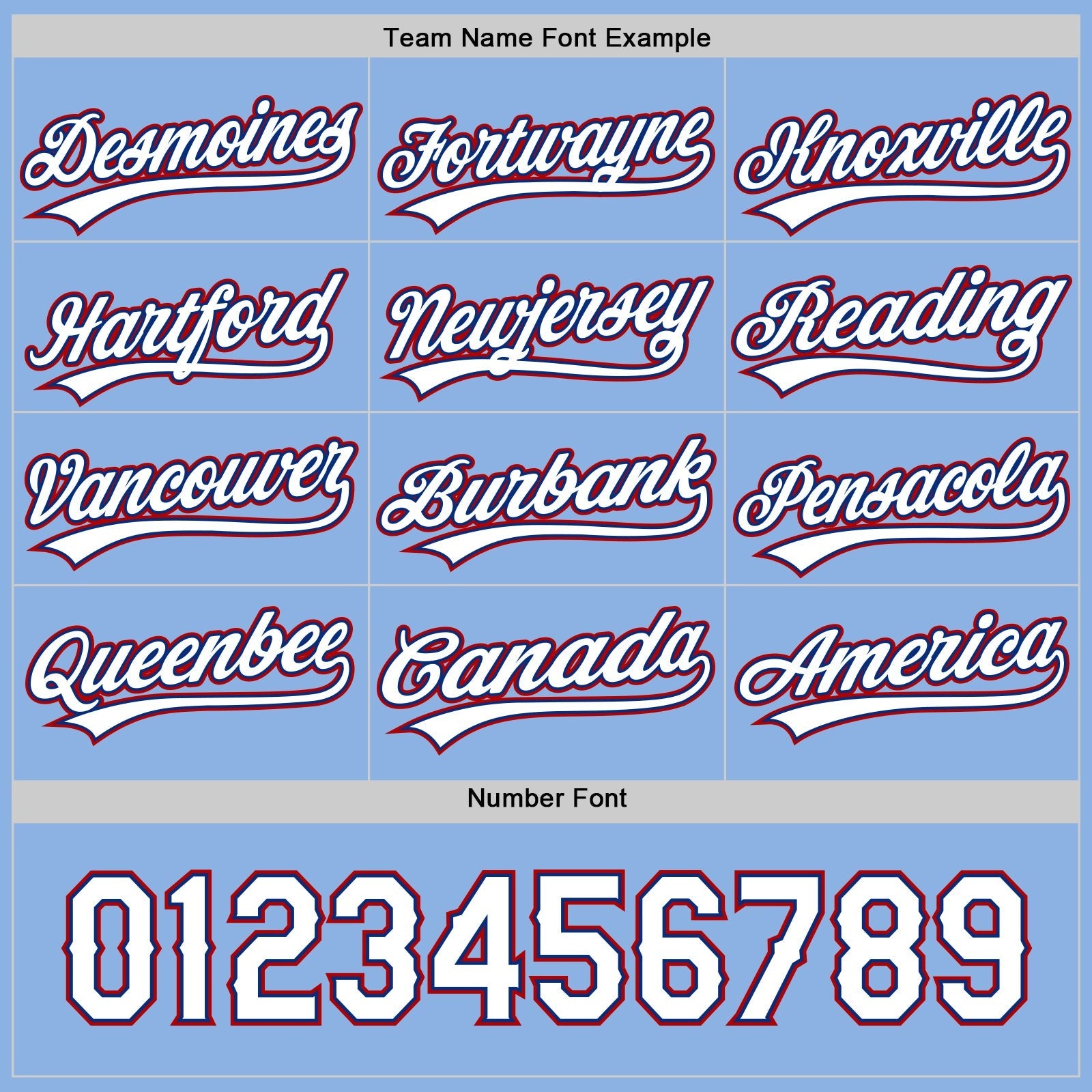 Custom Red Light Blue Reversible Button-Down Baseball Jersey photo 5
