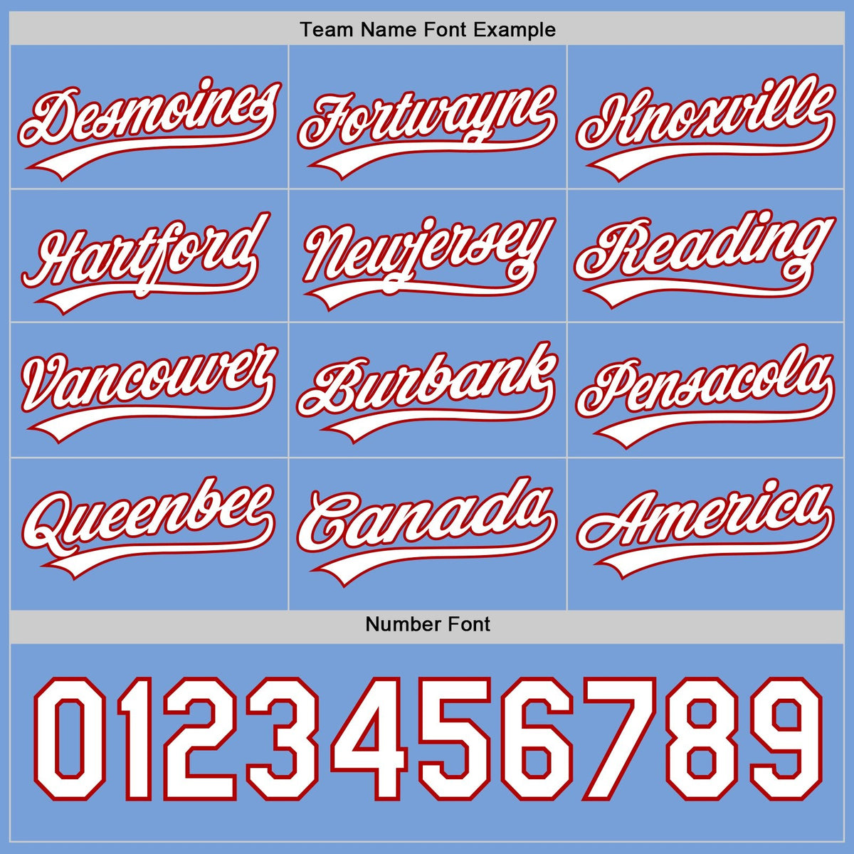 Custom Red White-Light Blue Reversible Button-Down Baseball Jersey photo 5