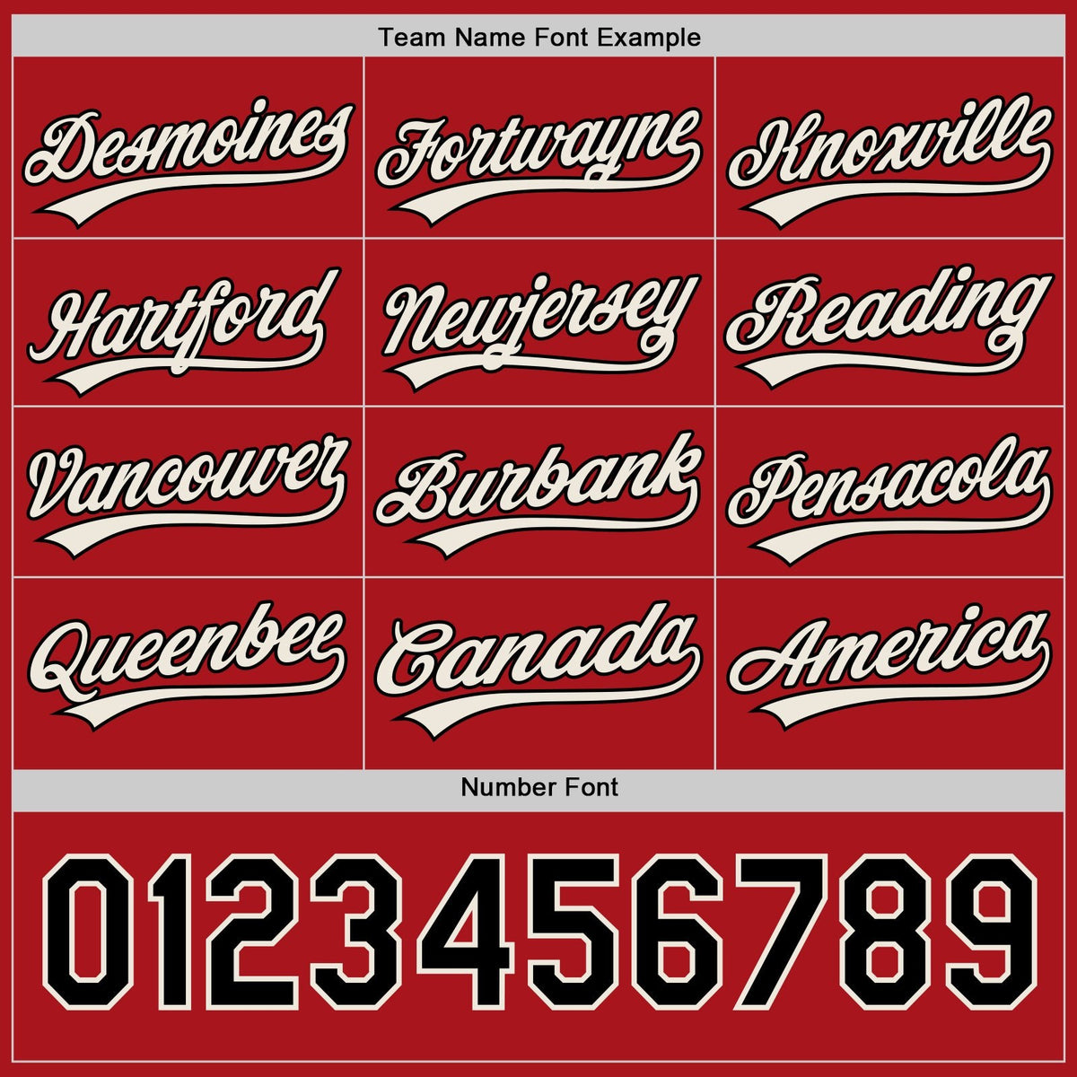 Custom Red Black-Cream Reversible Button-Down Baseball Jersey photo 4