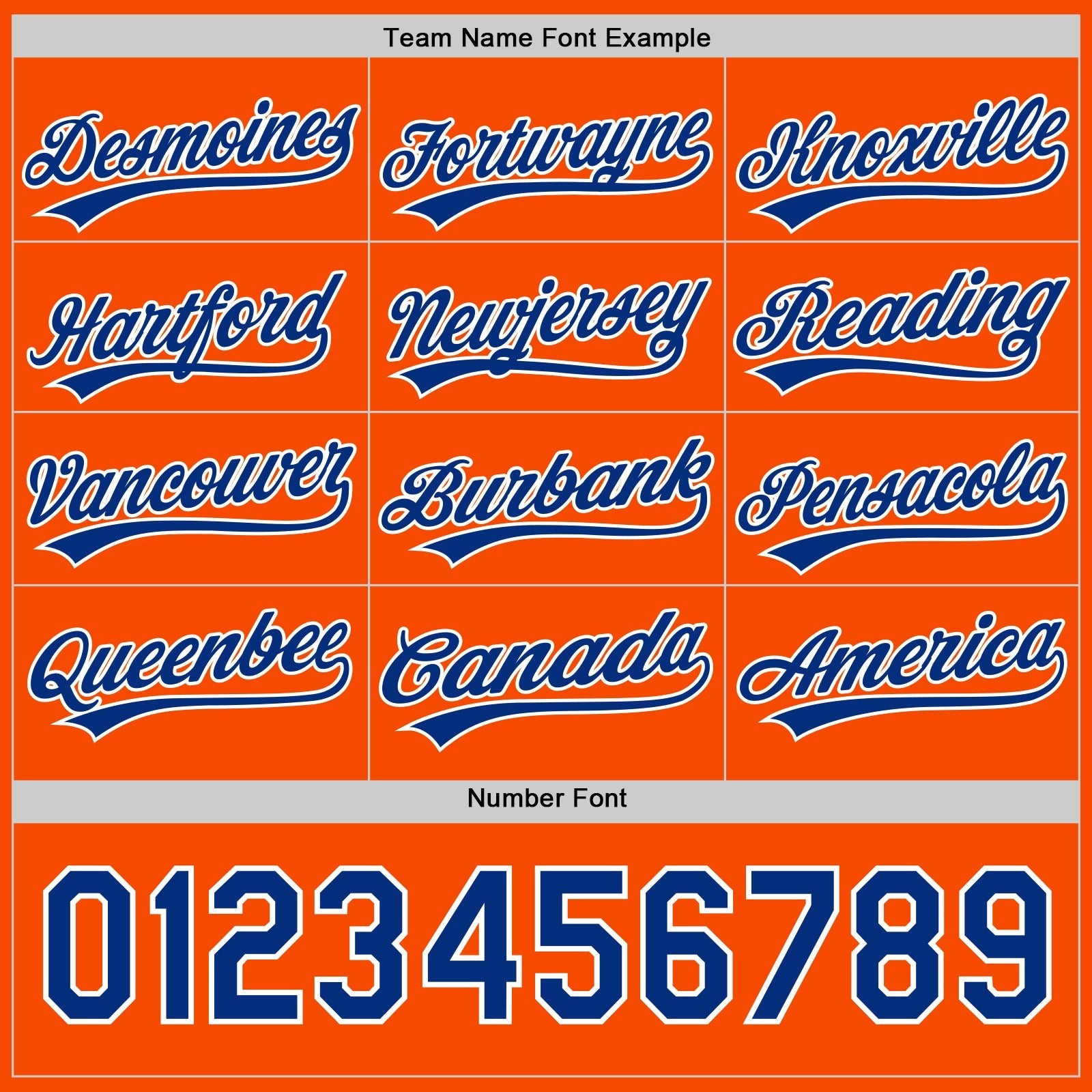 Custom Orange Royal-White Reversible Button-Down Baseball Jersey photo 4