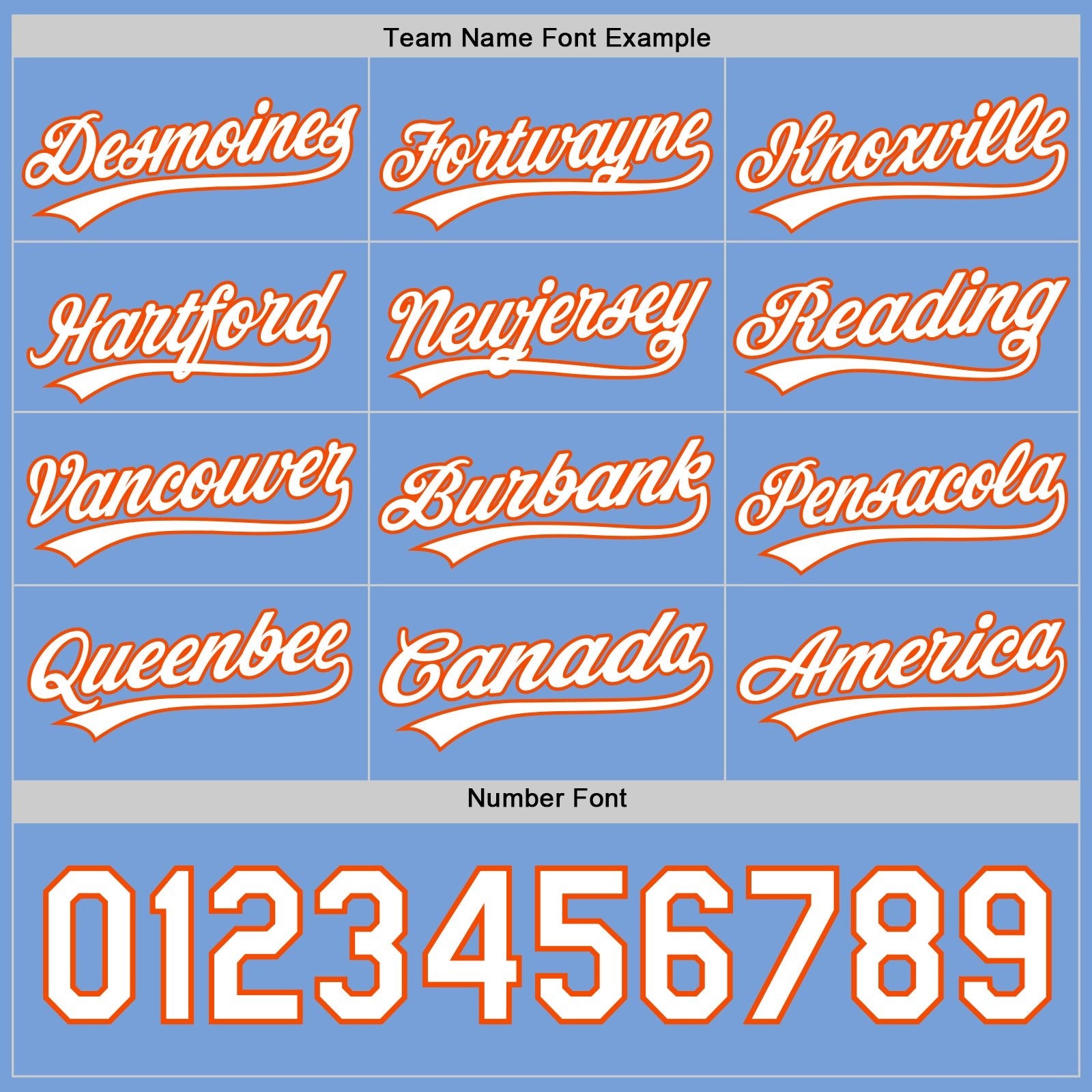 Custom Orange White-Light Blue Reversible Button-Down Baseball Jersey photo 5